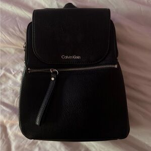 Calvin Klein Elaine Bubble Lamb Novelty Key Item Flap Backpack